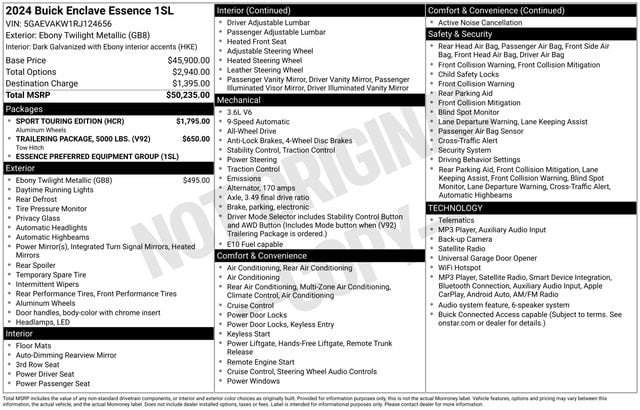 2024 Buick Enclave Essence - Photo 26