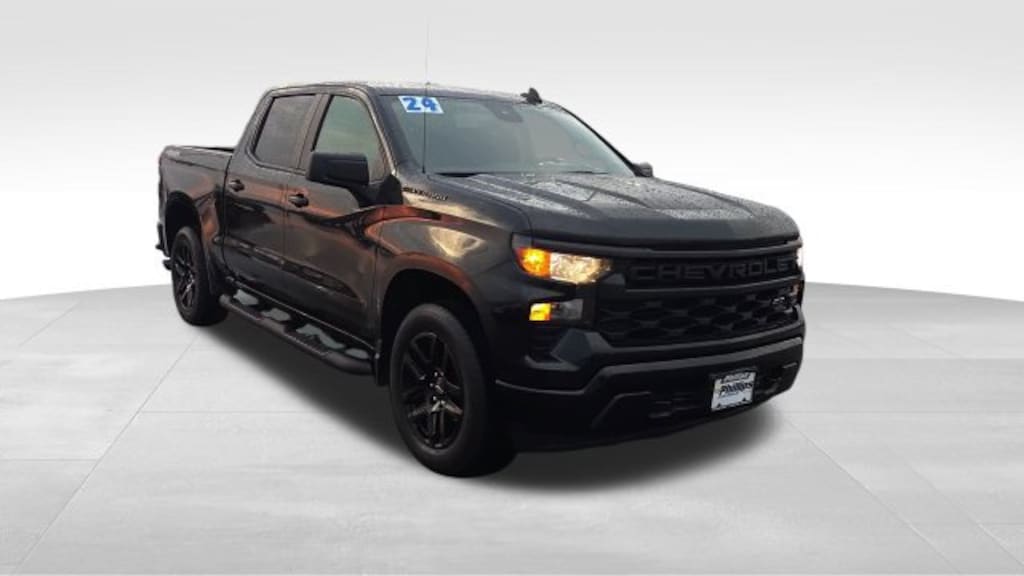 Used 2024 Chevrolet Silverado 1500 Custom Truck Crew Cab