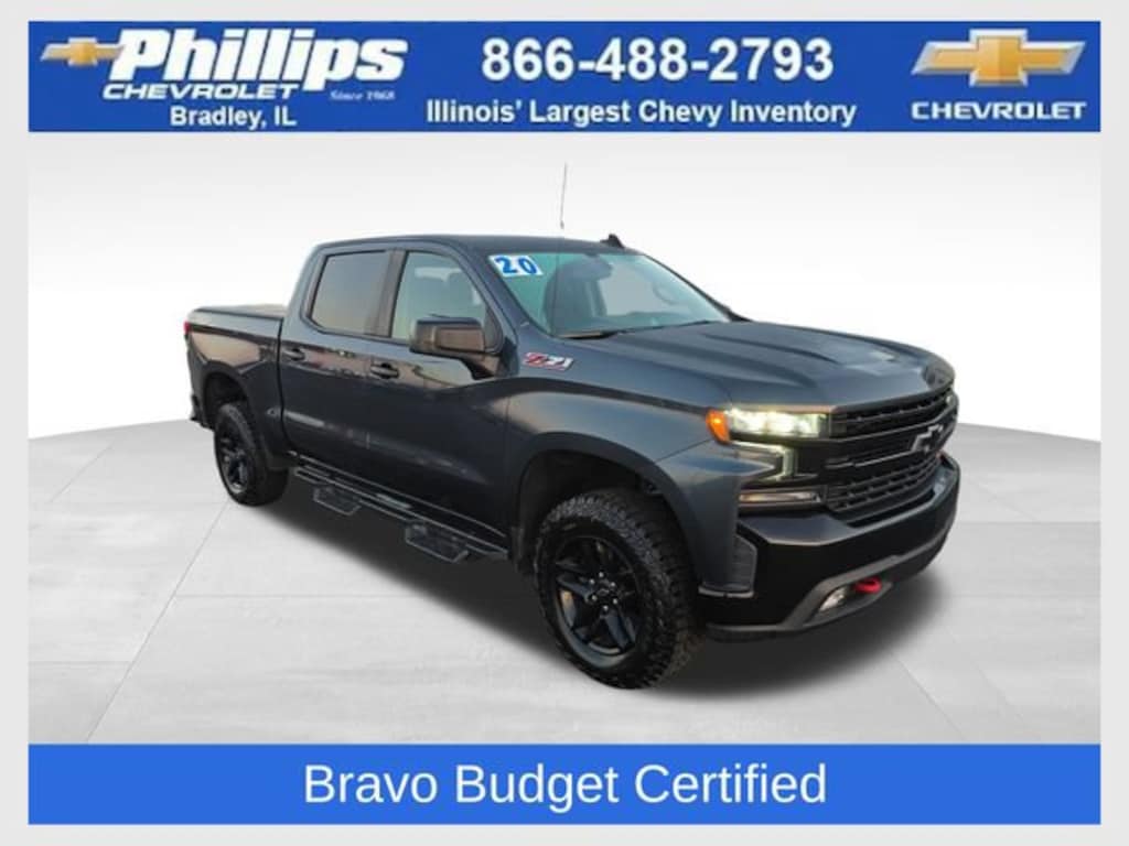 Used 2020 Chevrolet Silverado 1500 LT Trail Boss Truck Crew Cab