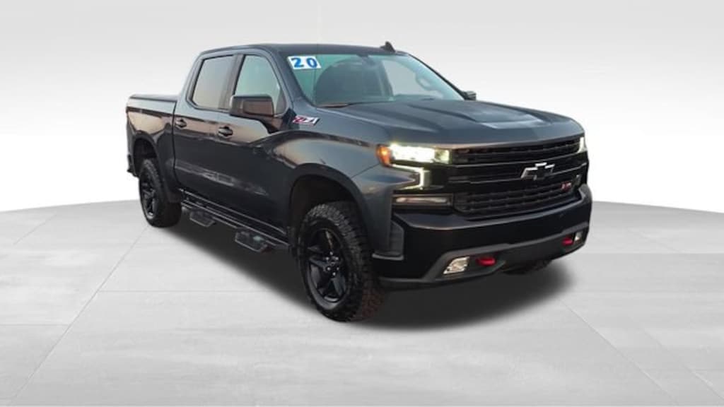 Used 2020 Chevrolet Silverado 1500 LT Trail Boss Truck Crew Cab