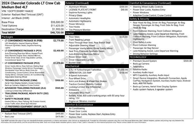 2024 Chevrolet Colorado LT - Photo 30