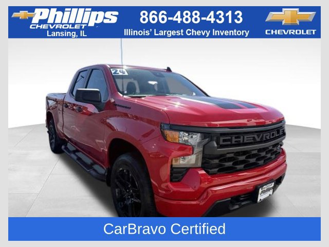 Used 2024 Chevrolet Silverado 1500 Custom Truck Double Cab