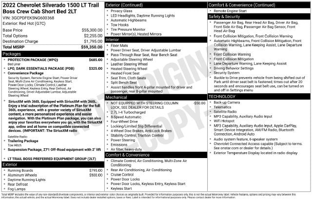 2022 Chevrolet Silverado 1500 LT Trail Boss - Photo 26