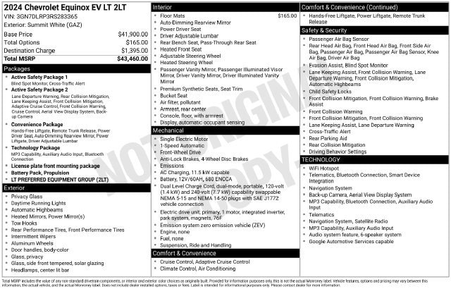 2024 Chevrolet Equinox EV LT - Photo 26