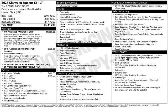  Chevrolet Equinox