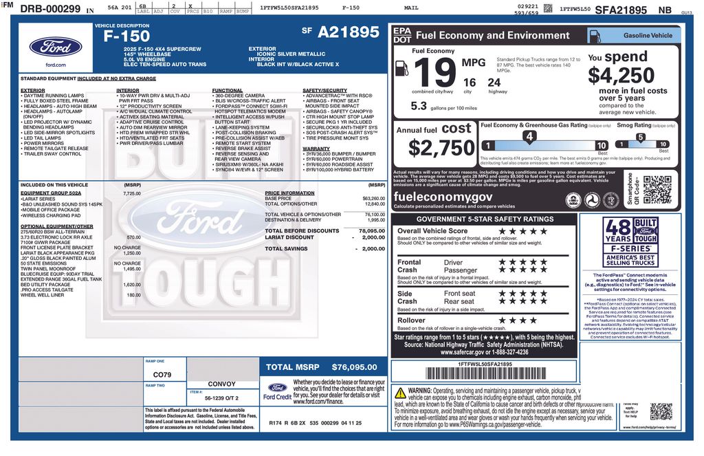 2025 Ford F-150 Lariat - Photo 46