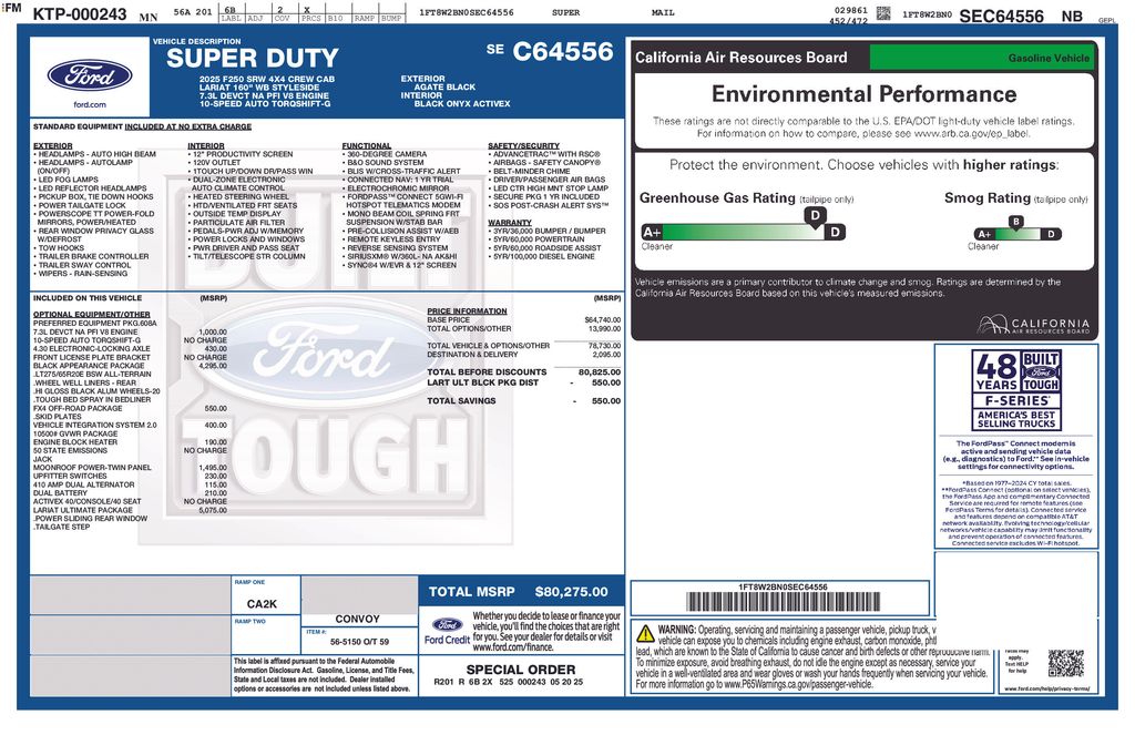 2025 Ford F-250 Super Duty Lariat - Photo 44