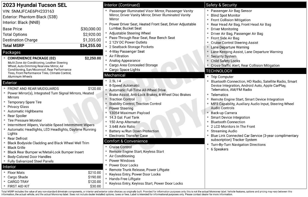 Used 2023 Hyundai Tucson SEL SUV