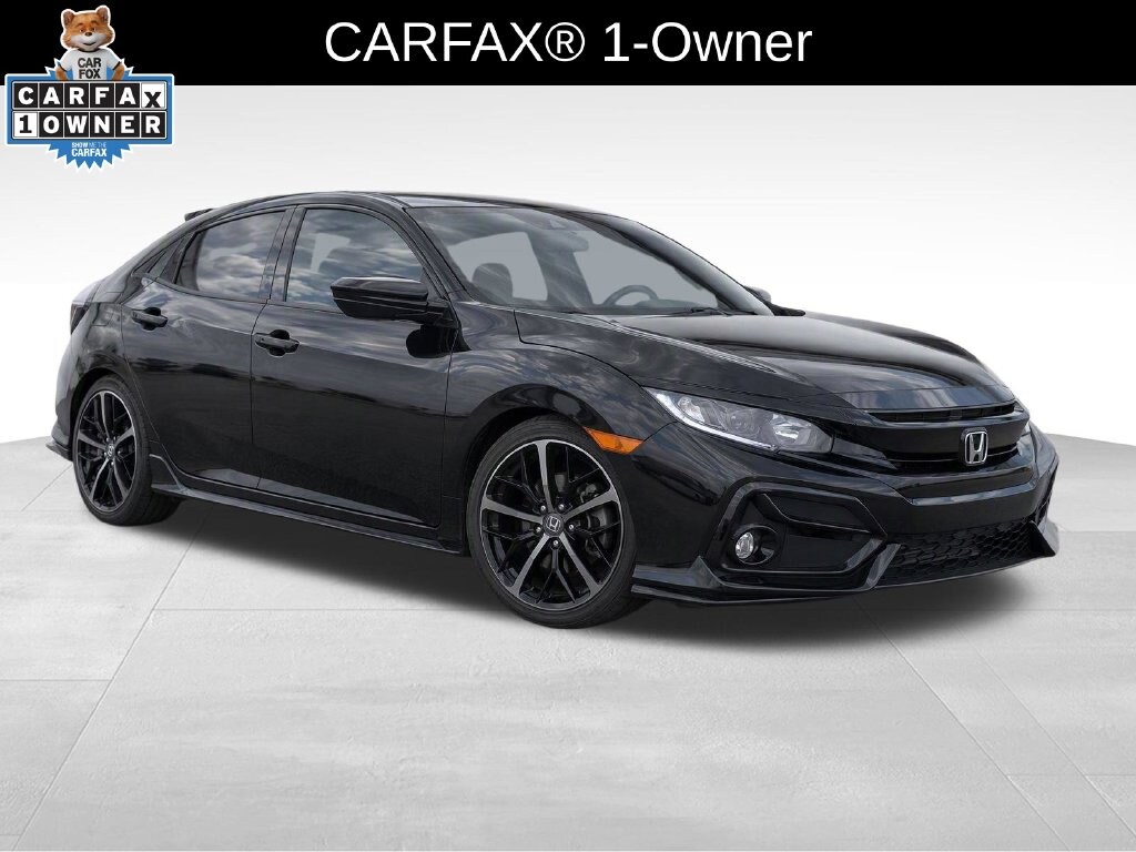 Used 2021 Honda Civic Sport Hatchback