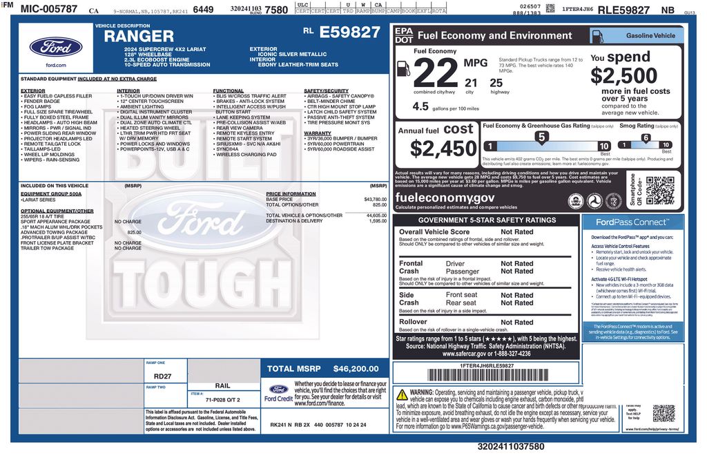 2024 Ford Ranger