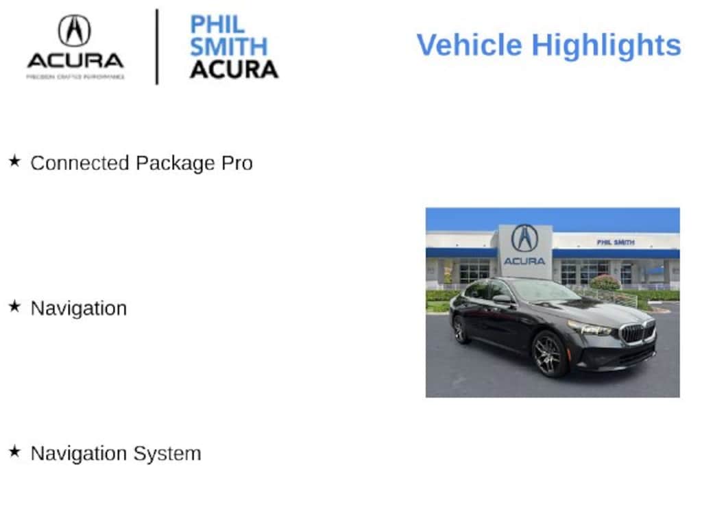 Used 2026 BMW 5 Series 530i Sedan
