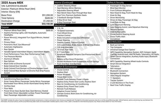 2025 Acura MDX Base - Photo 30