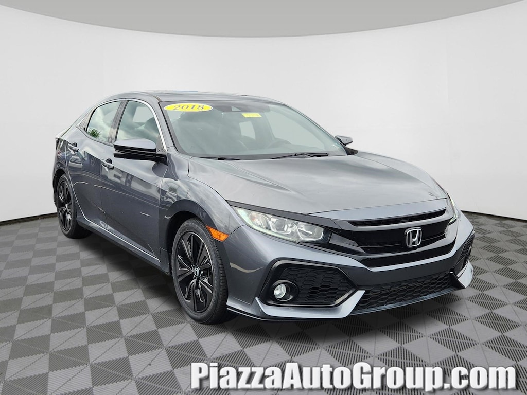 Certified 2018 Honda Civic Hatchback EX-L Navi EX-L Navi CVT w/Honda Sensing