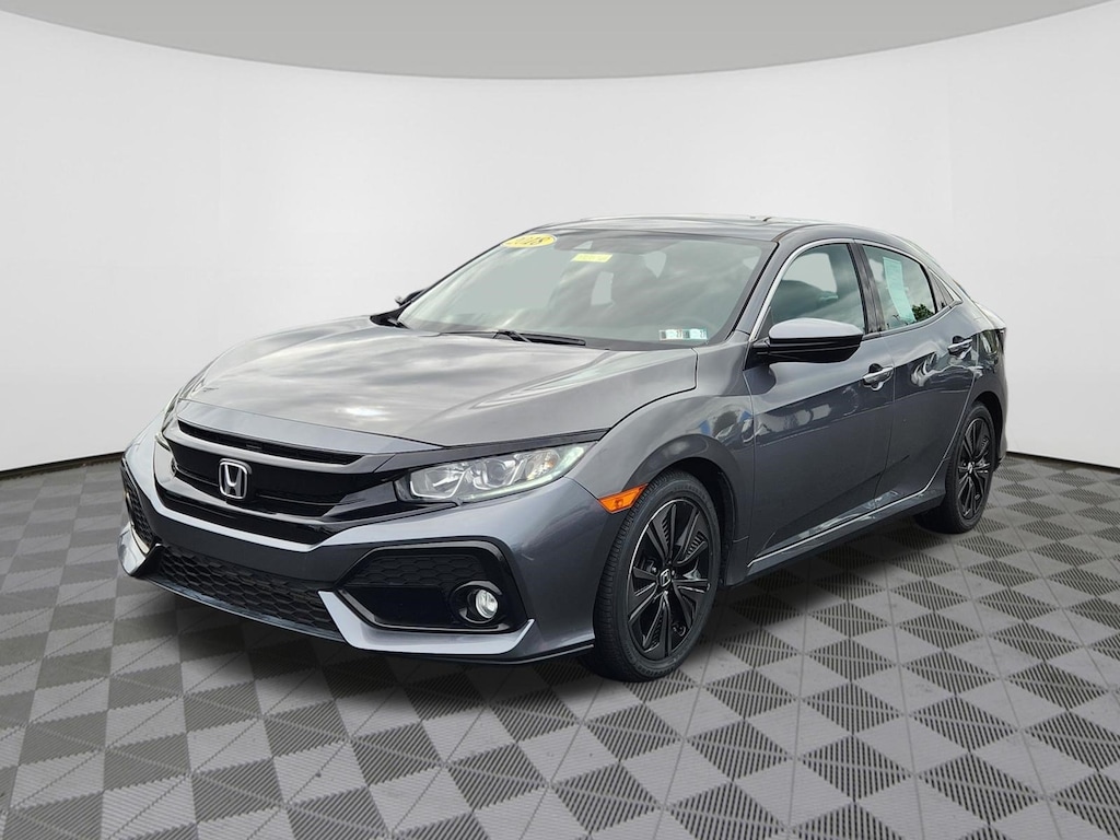 Certified 2018 Honda Civic Hatchback EX-L Navi EX-L Navi CVT w/Honda Sensing