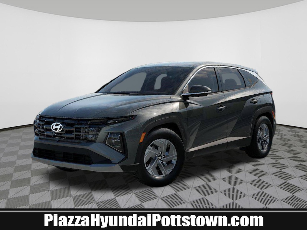 New 2026 Hyundai Tucson Hybrid Blue SUV