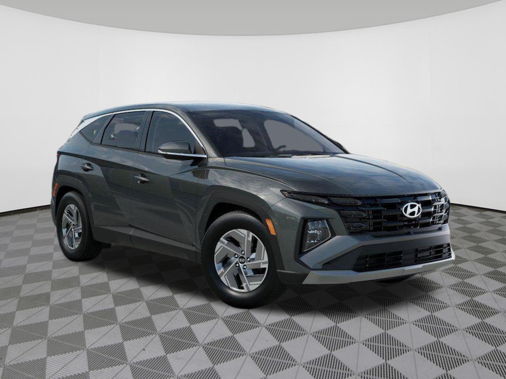 New 2026 Hyundai Tucson Hybrid Blue SUV