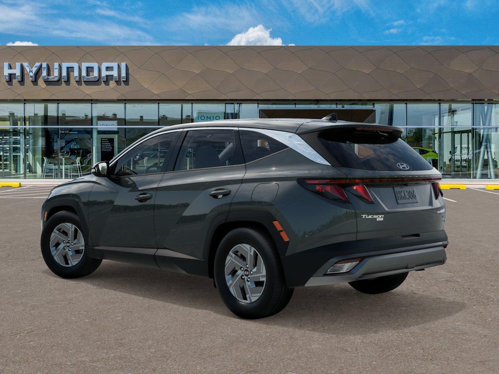 New 2026 Hyundai Tucson Hybrid Blue SUV