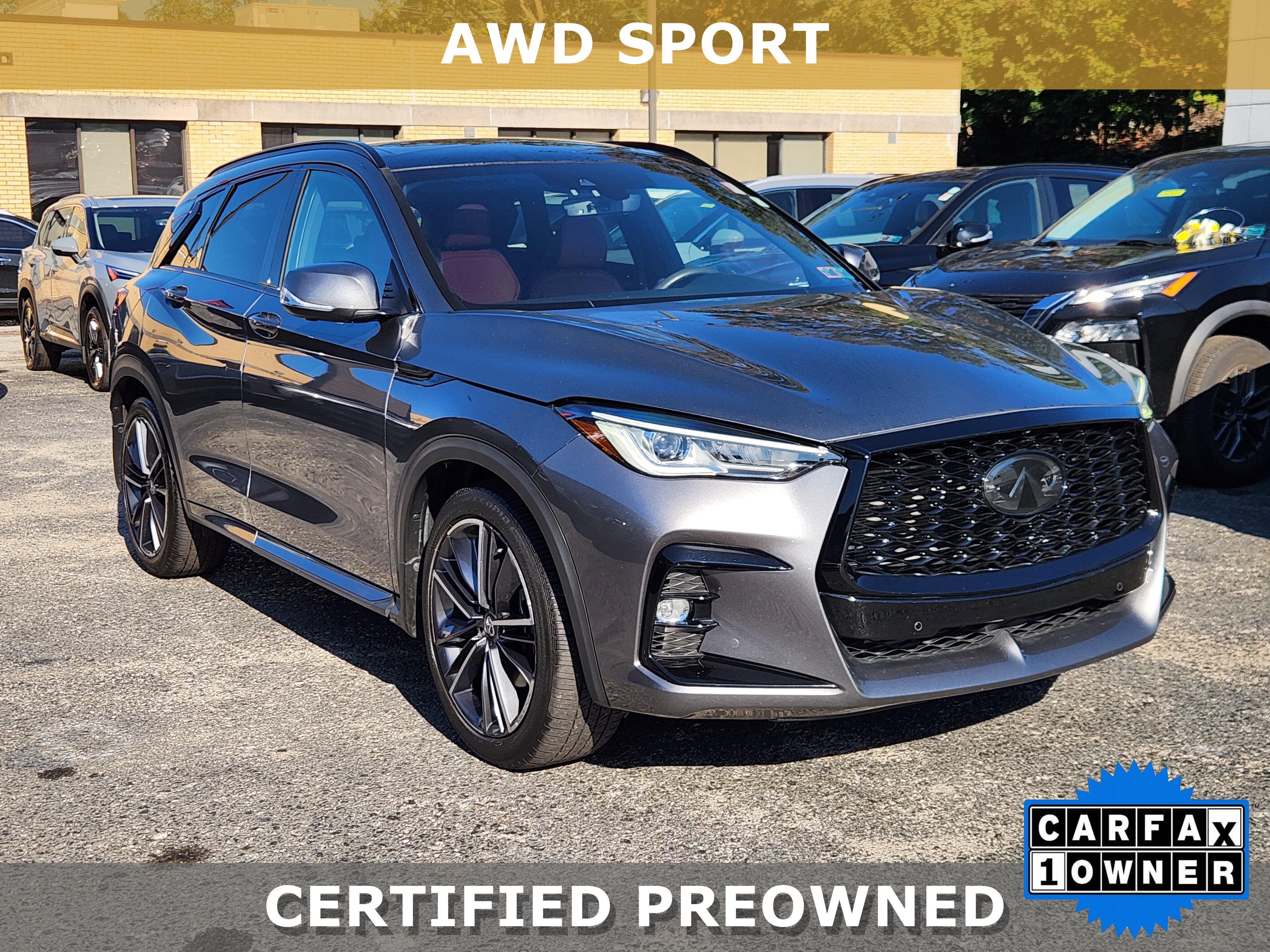 Certified 2023 INFINITI QX50 SPORT SPORT AWD