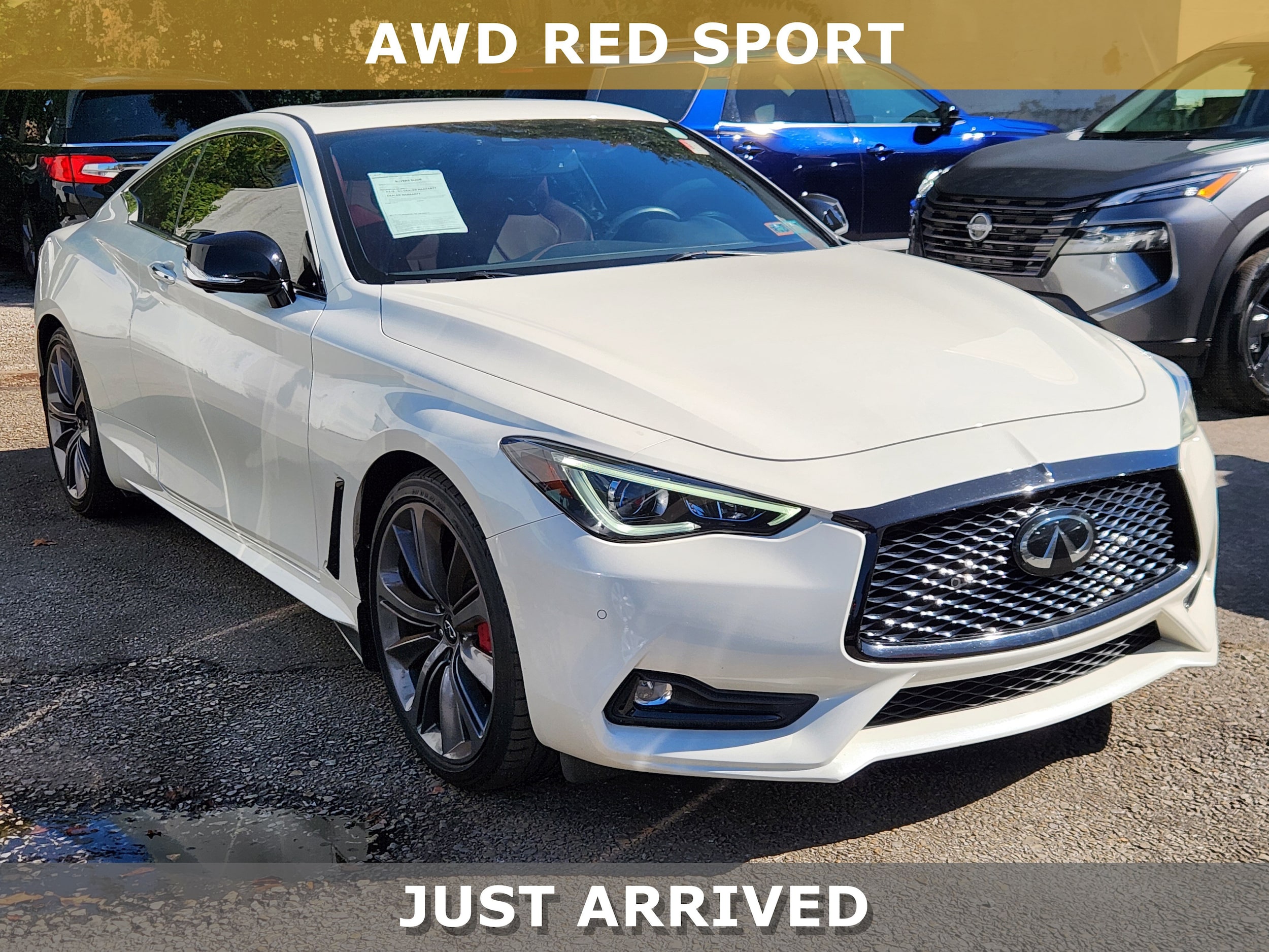 2022 INFINITI Q60 Coupe RED SPORT