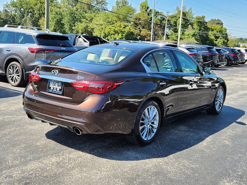 Certified 2018 INFINITI Q50 3.0t LUXE 3.0t LUXE AWD