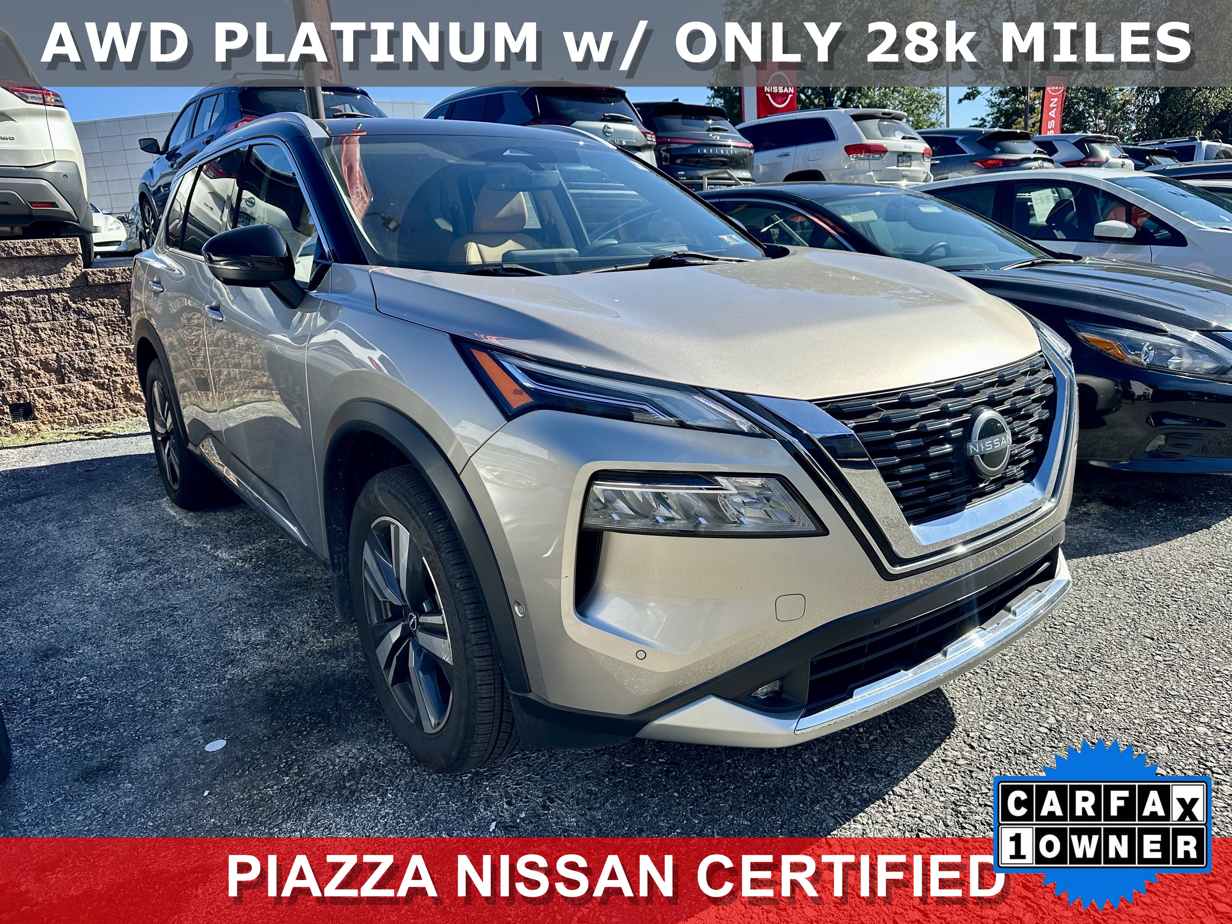 Certified 2022 Nissan Rogue Platinum SUV