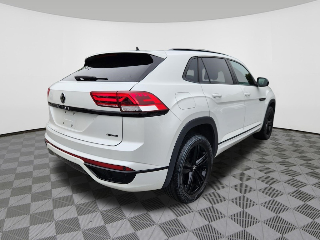 Certified 2023 Volkswagen Atlas Cross Sport 2.0T SEL R-Line Black SUV