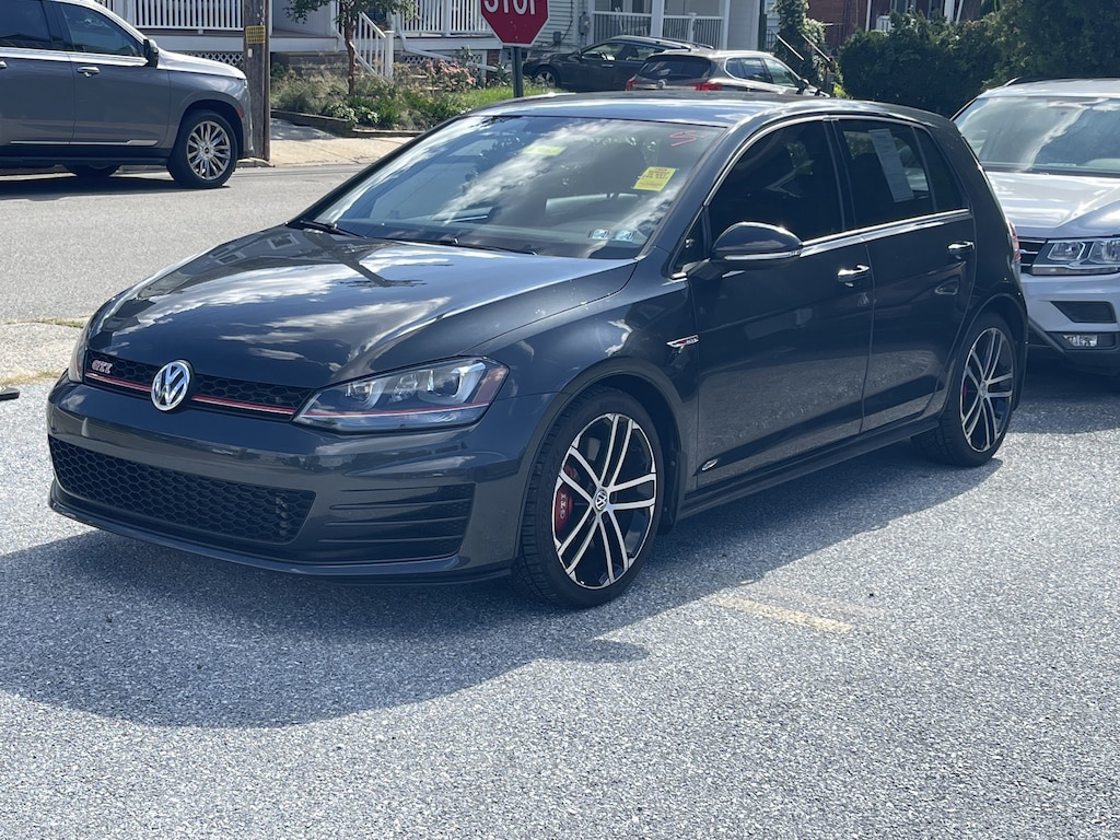 Used 2017 Volkswagen Golf GTI Sport 4-Door (M6) Hatchback