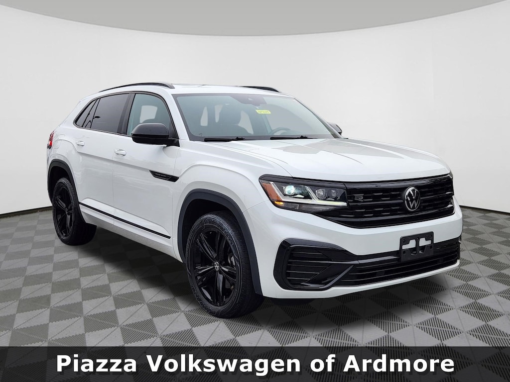 Certified 2023 Volkswagen Atlas Cross Sport 2.0T SEL R-Line Black SUV