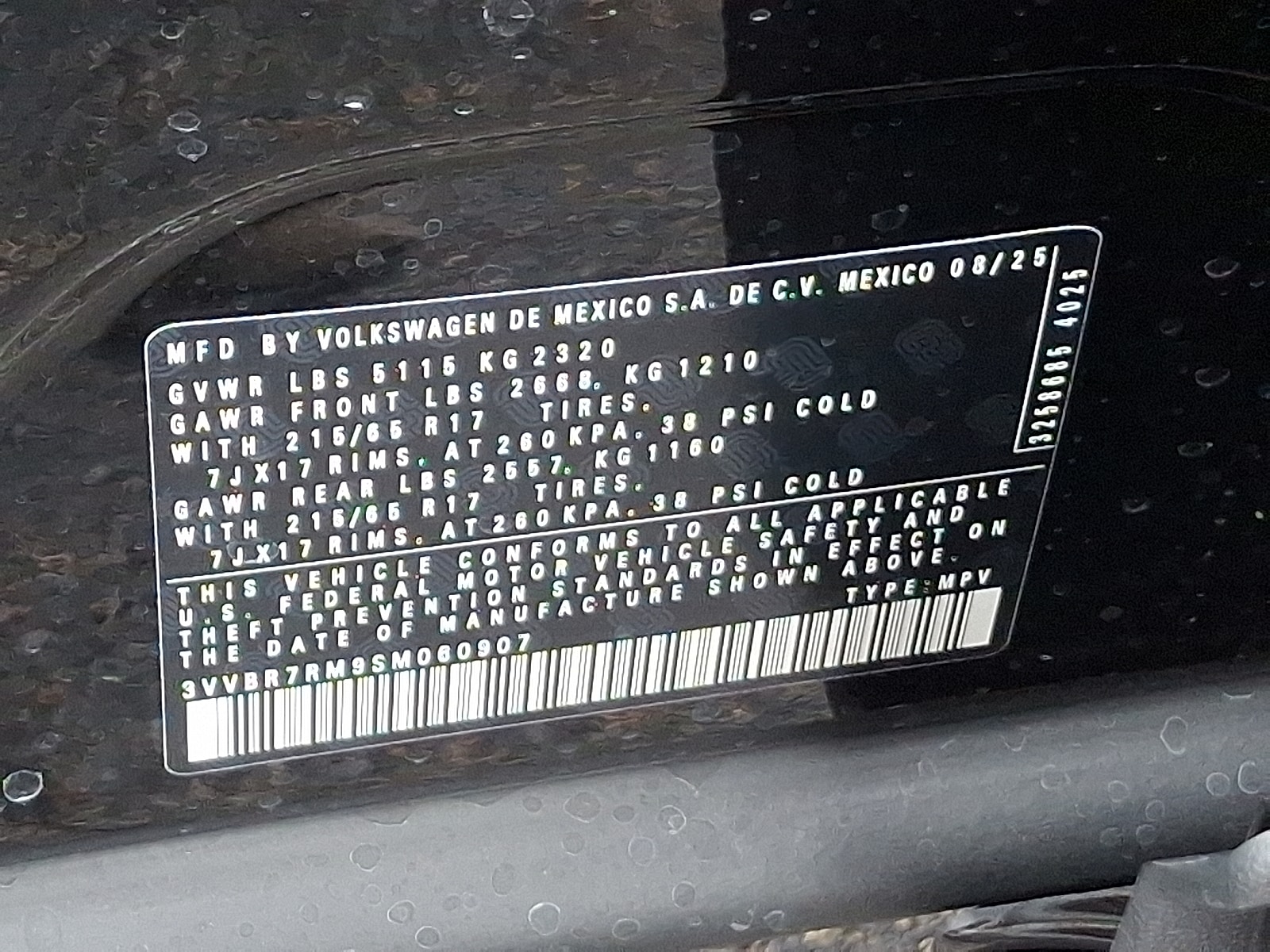 2025 Volkswagen Tiguan S - Photo 10