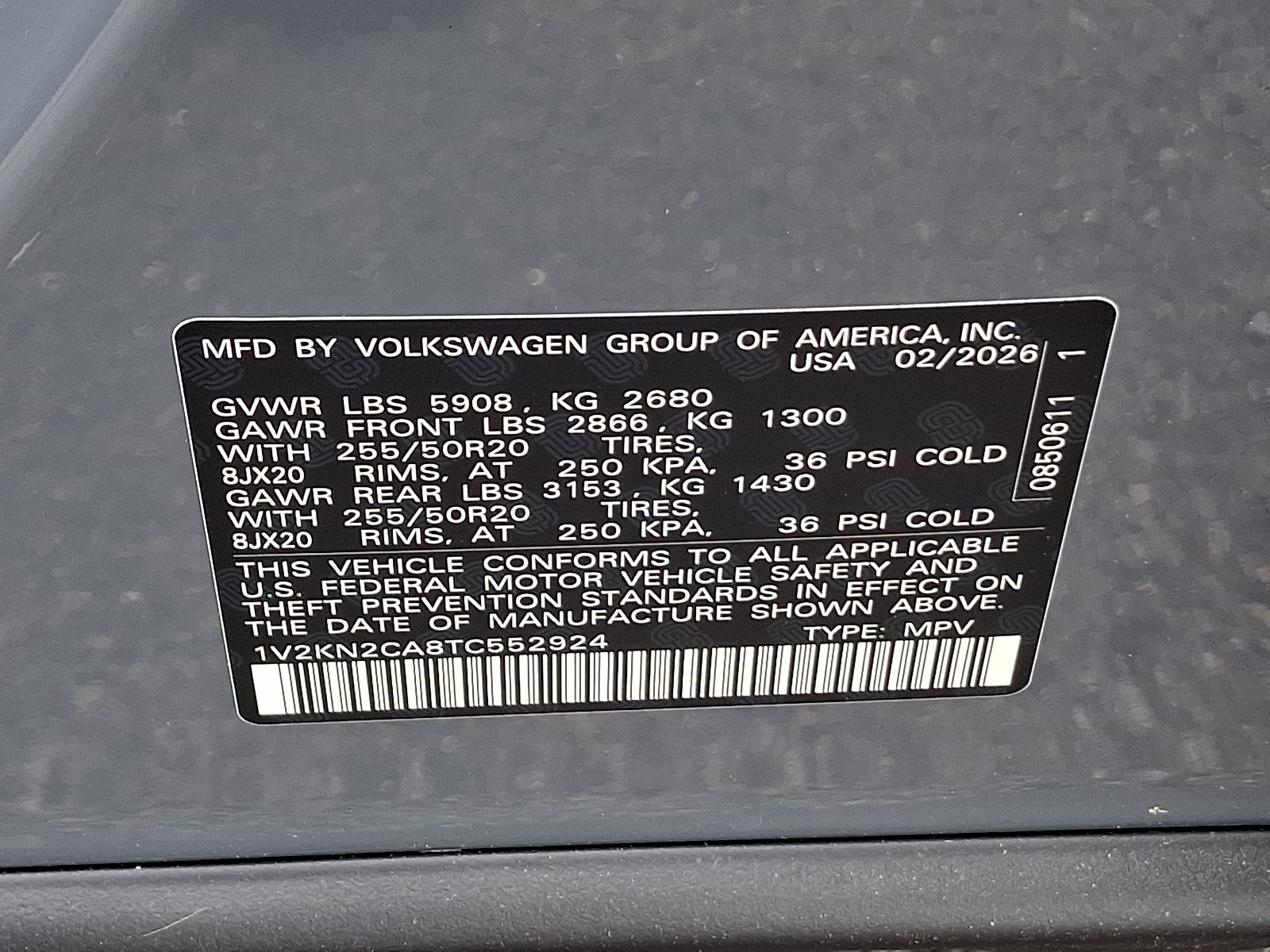 2026 Volkswagen Atlas SE w/Tech - Photo 9