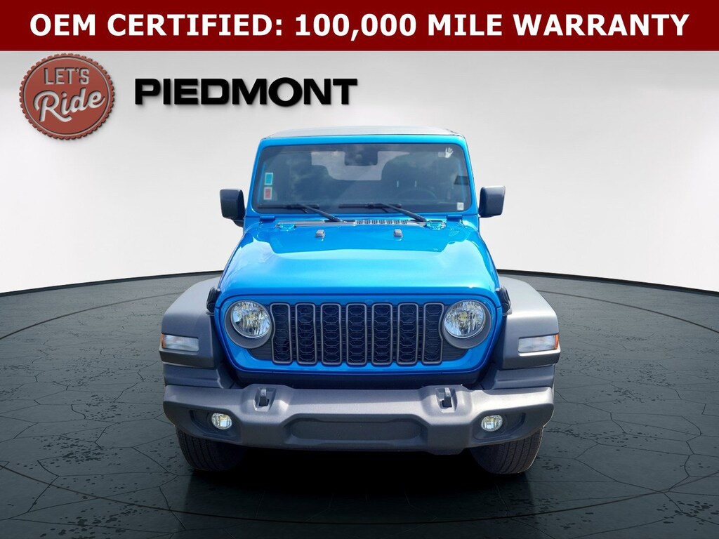 Certified 2025 Jeep Wrangler Sport S 2 Door 4x4 SUV