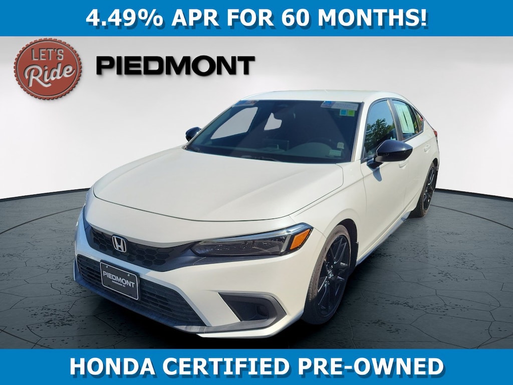 Certified 2024 Honda Civic Sport CVT Hatchback