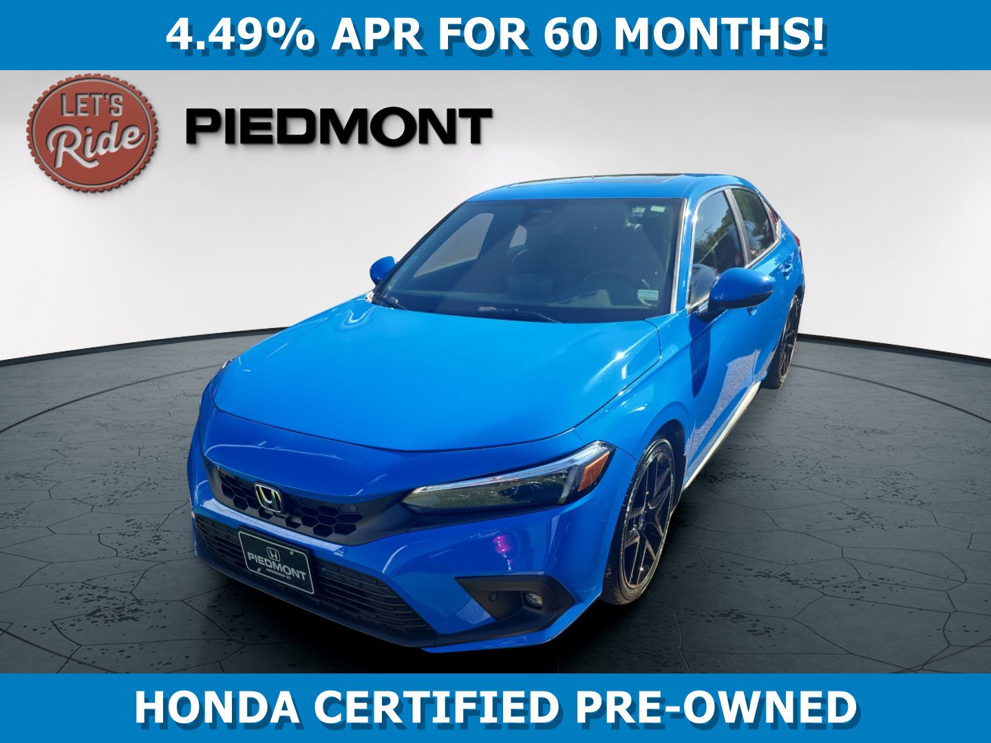 Certified 2024 Honda Civic Hatchback Sport Touring Manual Hatchback