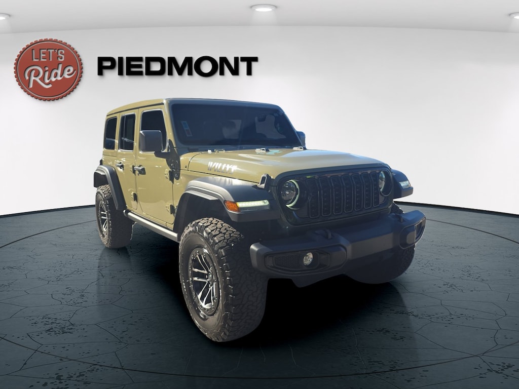 Used 2025 Jeep Wrangler Willys 4 Door 4x4 SUV