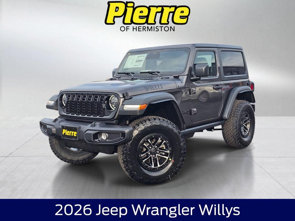 New 2026 Jeep Wrangler 2-DOOR WILLYS Sport Utility