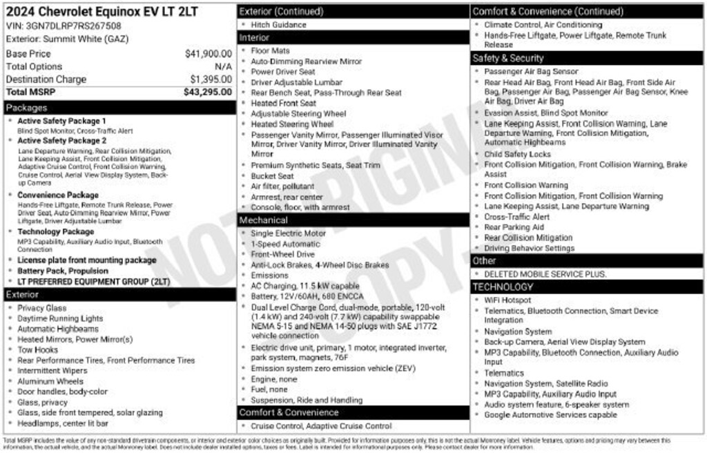 Used 2024 Chevrolet Equinox EV 2LT SUV