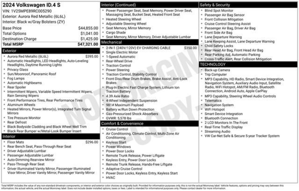 Used 2024 Volkswagen ID.4 S