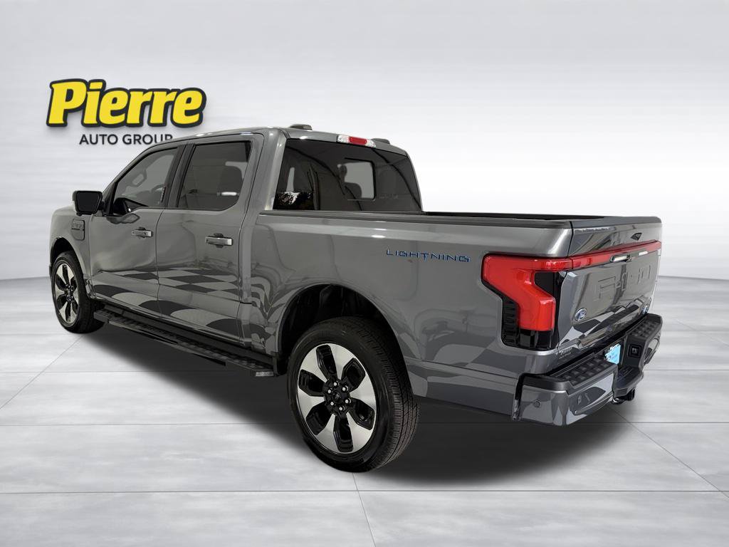 Certified 2023 Ford F-150 Lightning Platinum with VIN 1FT6W1EV0PWG14525 for sale in Seattle, WA
