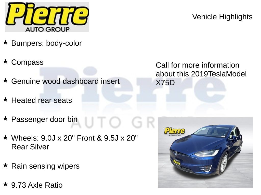 Used 2019 Tesla Model X 75D SUV