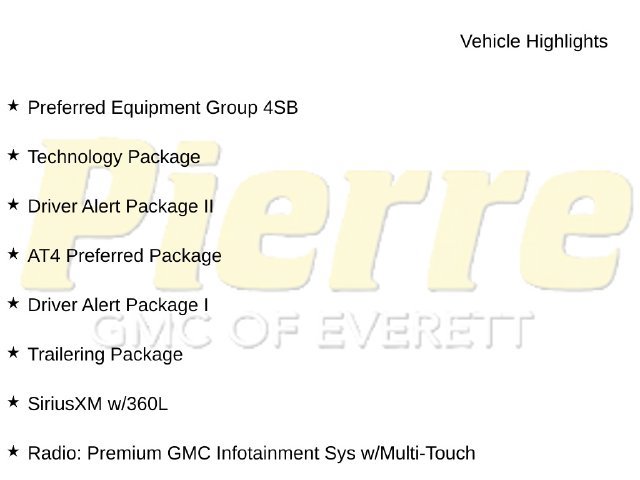 Used 2021 GMC Sierra 1500 AT4 Truck