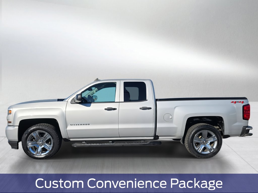 Used 2018 Chevrolet Silverado 1500 Custom Truck Double Cab