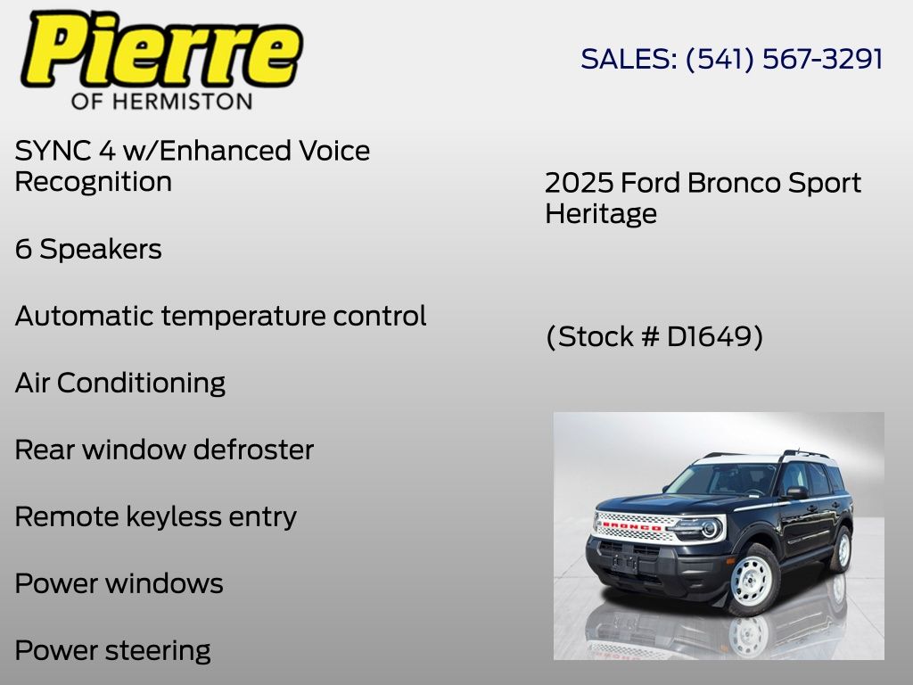 2025 Ford Bronco Sport Heritage - Photo 6