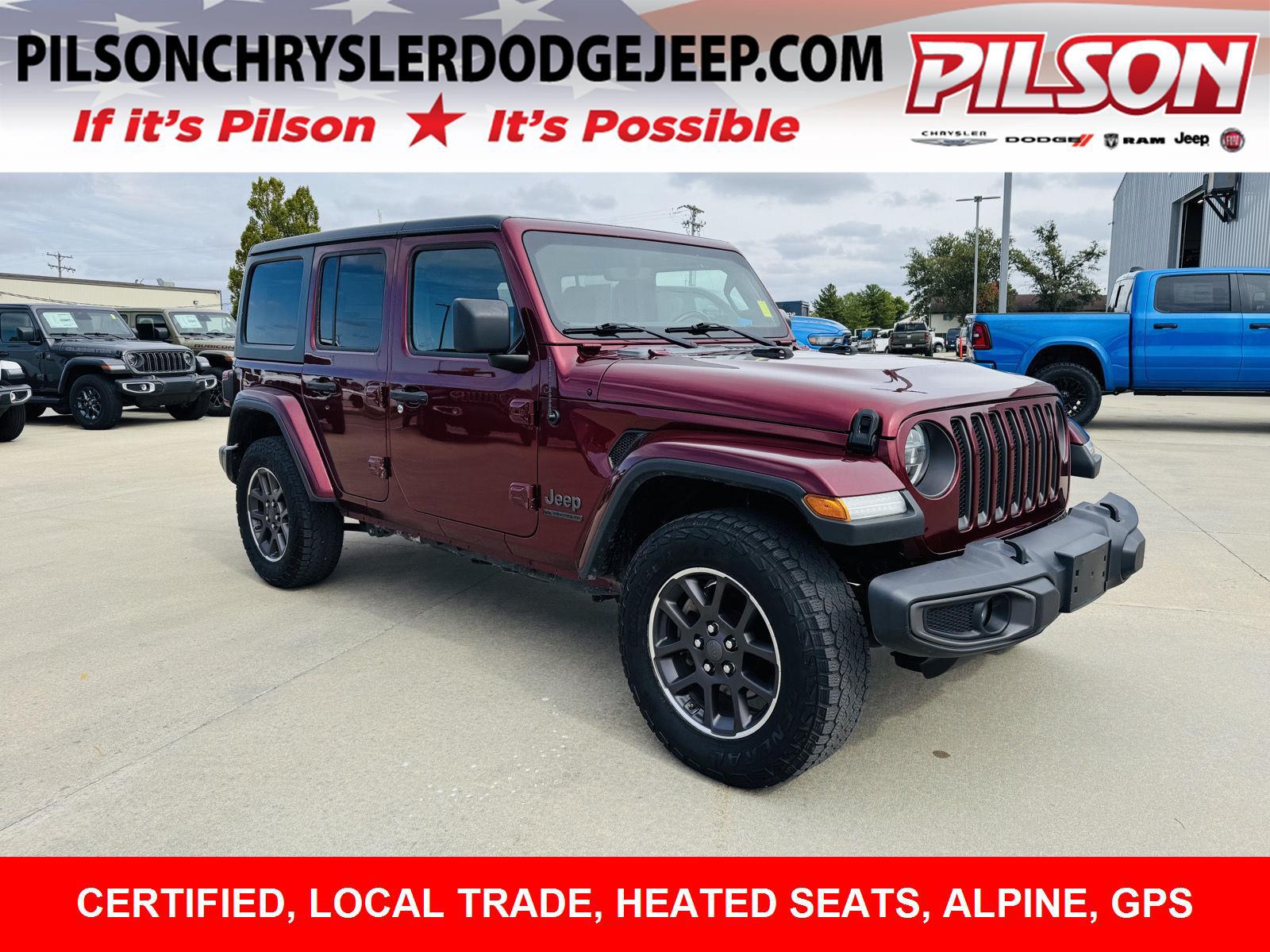 2021 Jeep Wrangler Unlimited 80TH