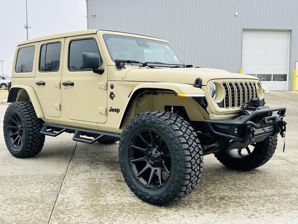 New 2025 Jeep Wrangler 4-Door Willys 4x4 Sport Utility