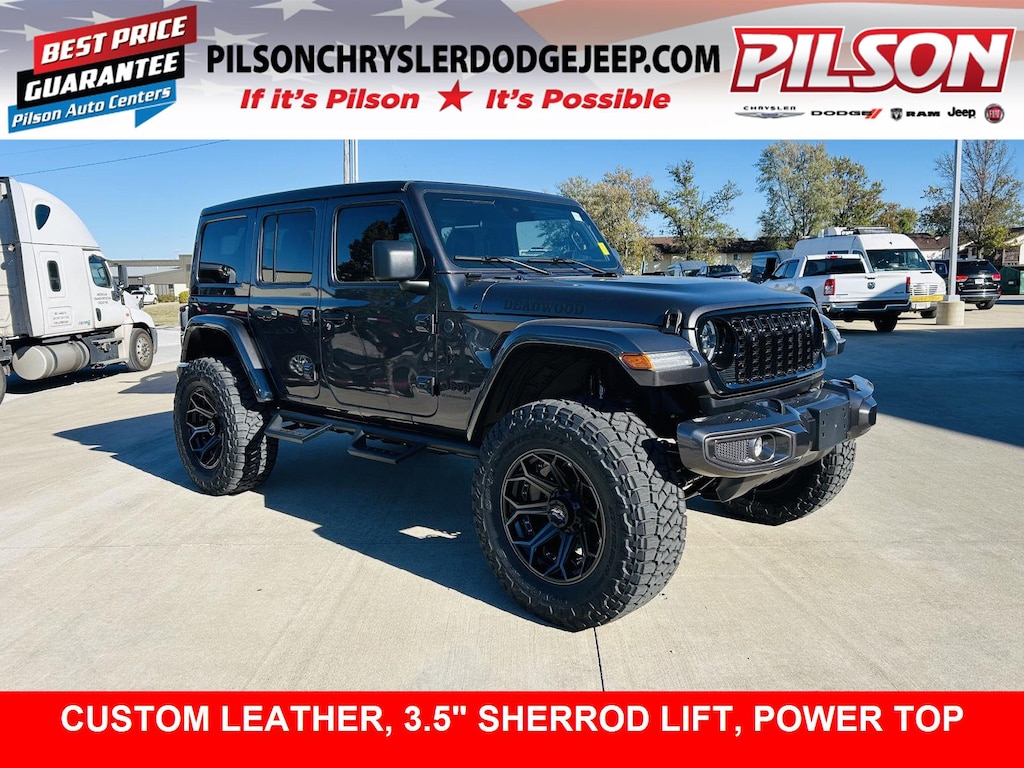 New 2025 Jeep Wrangler 4-Door Willys 4x4 Sport Utility