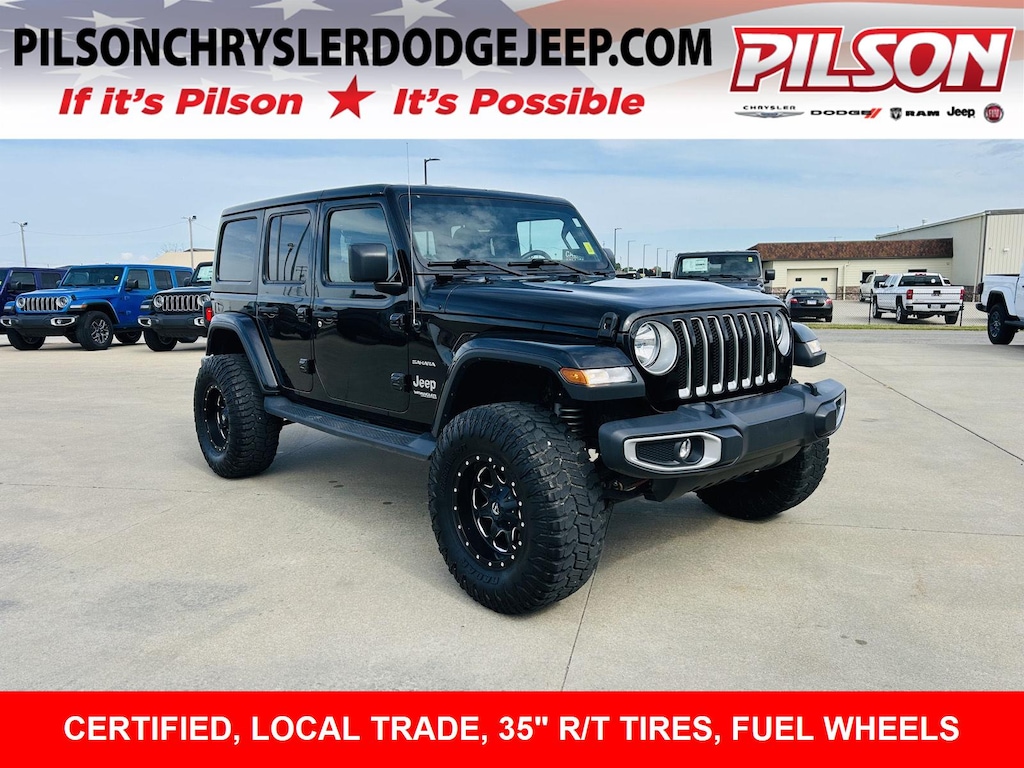 Certified 2018 Jeep Wrangler Unlimited Sahara SUV