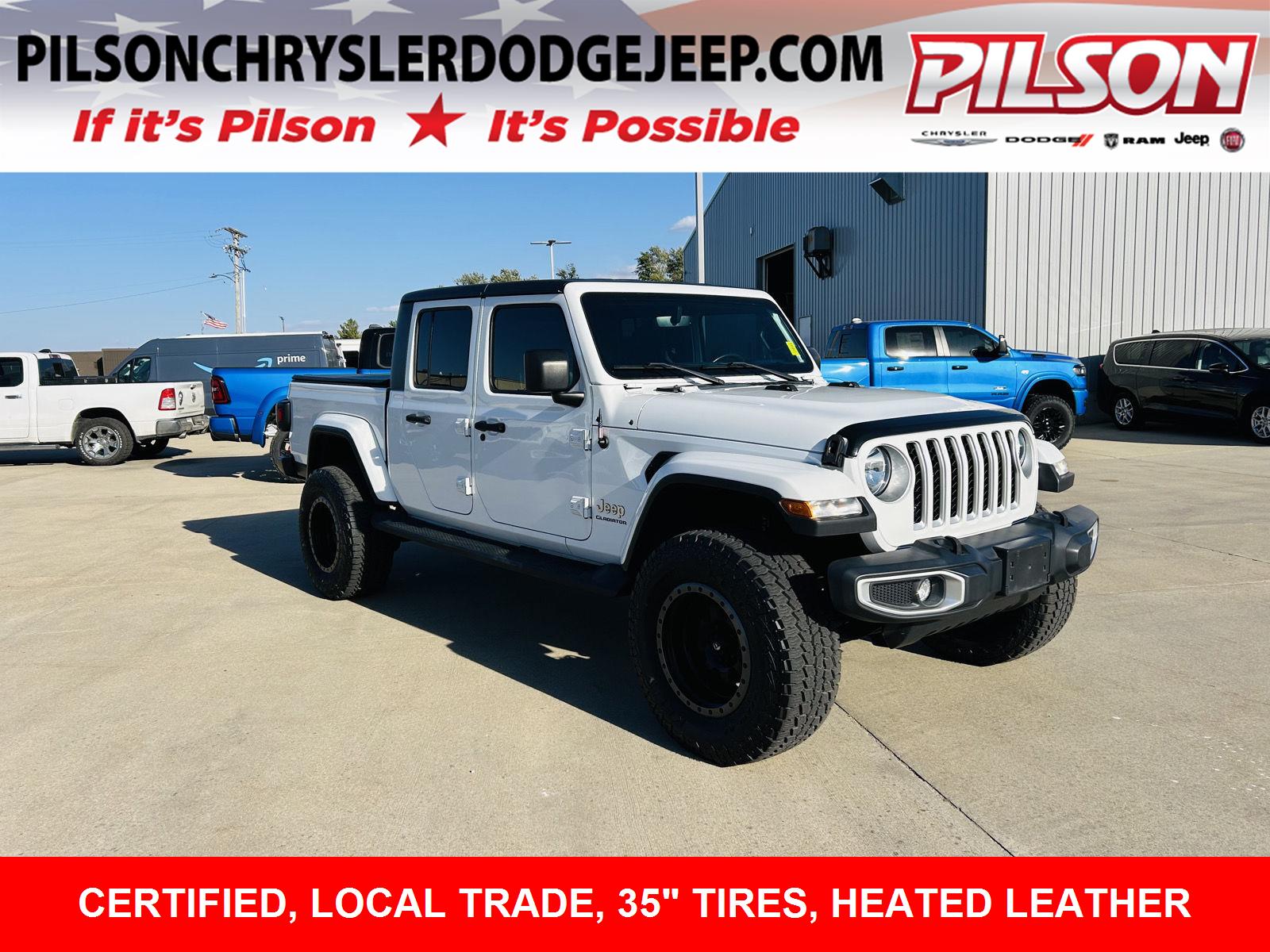 Certified 2020 Jeep Gladiator Overland Truck