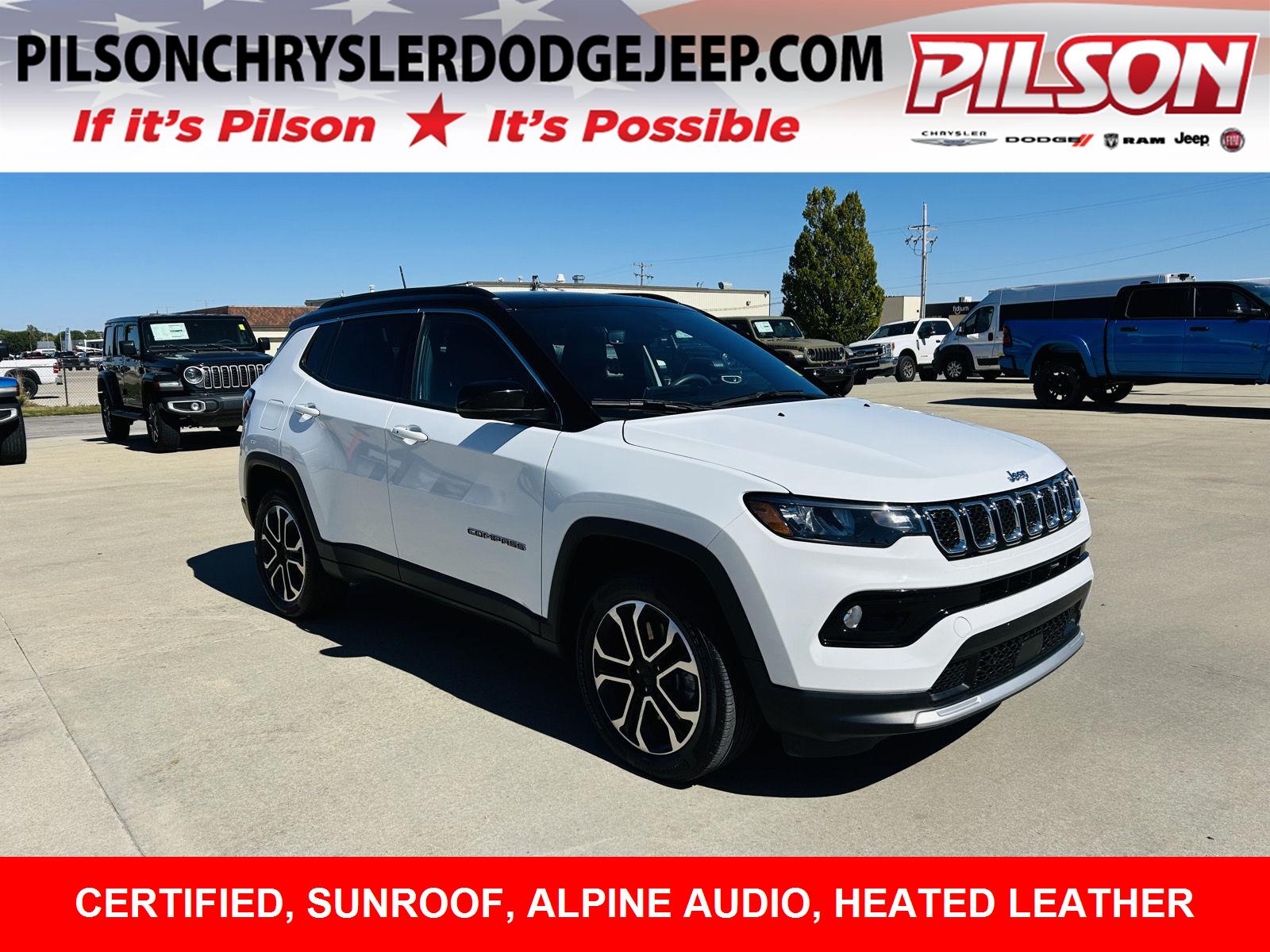 Certified 2023 Jeep Compass Limited SUV