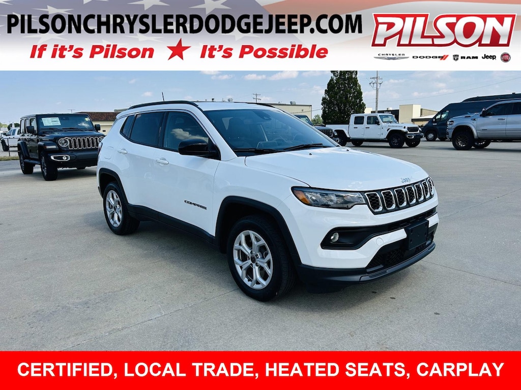 Certified 2025 Jeep Compass Latitude SUV