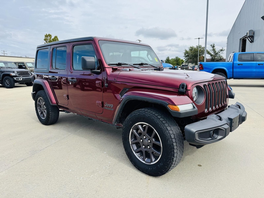 Certified 2021 Jeep Wrangler Unlimited 80th Anniversary SUV